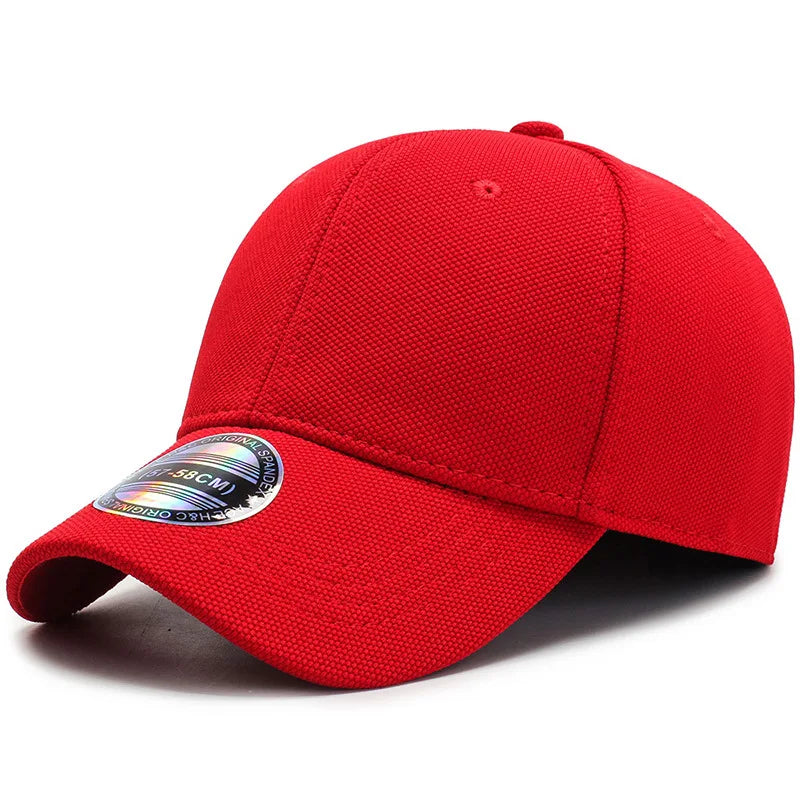 Baseball Cap Men Snapback Hats Caps Men Fitted Closed Full Cap Women Gorras Bone Male Trucker Hat Casquette Outdoor Black