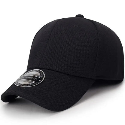 Baseball Cap Men Snapback Hats Caps Men Fitted Closed Full Cap Women Gorras Bone Male Trucker Hat Casquette Outdoor Black